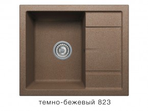 Мойка кварцевая Tolero R-107 Темно-бежевый 823 в Озёрске - ozyorsk.mebel74.com | фото