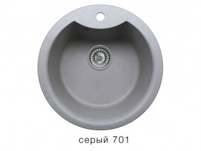 Мойка кварцевая Tolero R-108E Серый 701 в Озёрске - ozyorsk.mebel74.com | фото 1