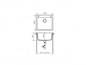 Мойка кварцевая Tolero R-111 Сафари 102 в Озёрске - ozyorsk.mebel74.com | фото 2