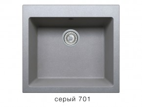 Мойка кварцевая Tolero R-111 Серый 701 в Озёрске - ozyorsk.mebel74.com | фото 1