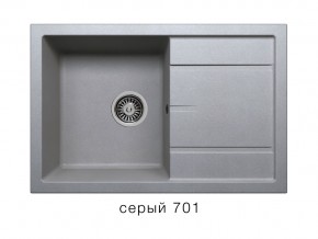 Мойка кварцевая Tolero R-112 Серый 701 в Озёрске - ozyorsk.mebel74.com | фото