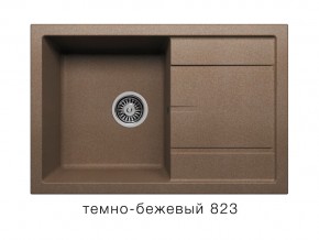 Мойка кварцевая Tolero R-112 Темно-бежевый 823 в Озёрске - ozyorsk.mebel74.com | фото