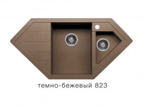 Мойка кварцевая Tolero R-114 Темно-бежевый 823 в Озёрске - ozyorsk.mebel74.com | фото 1