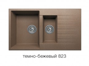 Мойка кварцевая Tolero R-118 Темно-бежевый 823 в Озёрске - ozyorsk.mebel74.com | фото