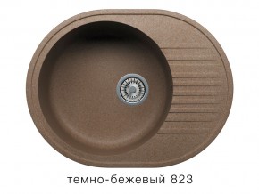 Мойка кварцевая Tolero R-122 Темно-бежевый 823 в Озёрске - ozyorsk.mebel74.com | фото