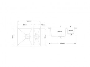 Мойка Longran Enigma ENG 555.460 15 в Озёрске - ozyorsk.mebel74.com | фото 2