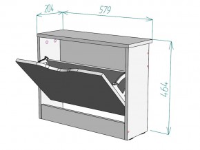 Обувница W100 в Озёрске - ozyorsk.mebel74.com | фото 3