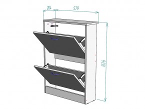 Обувница W103 в Озёрске - ozyorsk.mebel74.com | фото 3