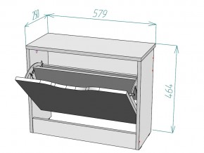 Обувница W2 в Озёрске - ozyorsk.mebel74.com | фото 3