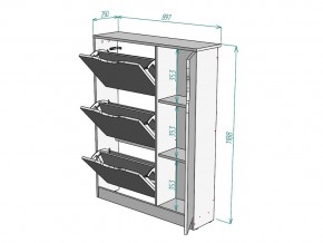 Обувница W40 в Озёрске - ozyorsk.mebel74.com | фото 3