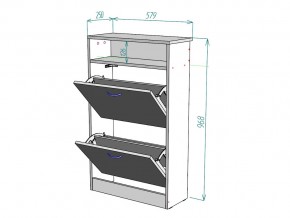 Обувница W5 в Озёрске - ozyorsk.mebel74.com | фото 3