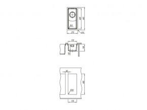 Подстольная мойка Оптима-HM 170.400.10.10 в Озёрске - ozyorsk.mebel74.com | фото 3