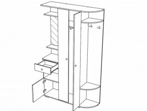 Прихожая Виза Венге-Лоредо в Озёрске - ozyorsk.mebel74.com | фото 2