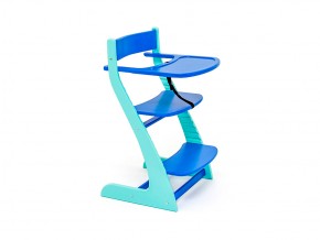 Растущий стул Усура со столиком мятно-синий в Озёрске - ozyorsk.mebel74.com | фото 1