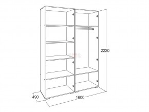 Шкаф 4-х створчатый Ольга 17 в Озёрске - ozyorsk.mebel74.com | фото 2