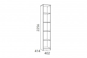 Шкаф для книг Фанк НМ 013.03-01 М в Озёрске - ozyorsk.mebel74.com | фото 3