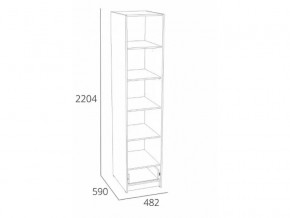 Шкаф для одежды Оттавия НМ 011.20 Антрацит в Озёрске - ozyorsk.mebel74.com | фото 2