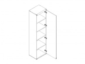 Шкаф JREG 1d Индиана Дуб Саттер в Озёрске - ozyorsk.mebel74.com | фото 2