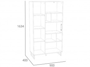 Шкаф комбинированный Фолк НМ 014.58 в Озёрске - ozyorsk.mebel74.com | фото 2