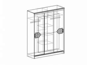 Шкаф купе Николь-3 ясень шимо-лиственница темная в Озёрске - ozyorsk.mebel74.com | фото 2