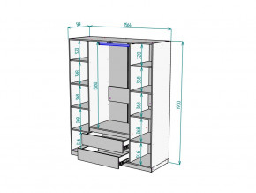 Шкаф Malta light H302 Белый в Озёрске - ozyorsk.mebel74.com | фото 2