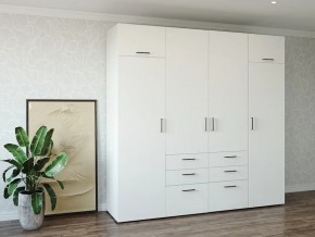 Шкаф распашной 2400Б Жемчуг в Озёрске - ozyorsk.mebel74.com | фото