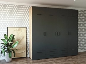 Шкаф распашной 2400К Антрацит в Озёрске - ozyorsk.mebel74.com | фото 1