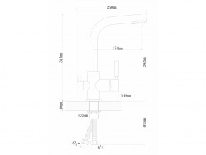 Смеситель Dr. Gans Акцент в Озёрске - ozyorsk.mebel74.com | фото 2