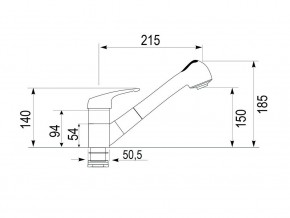 Смеситель Impact G08940 в Озёрске - ozyorsk.mebel74.com | фото 2