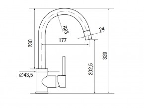 Смеситель Logic LM2101 в Озёрске - ozyorsk.mebel74.com | фото 2