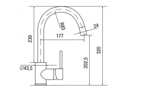 Смеситель Logic LM2101 Chrome в Озёрске - ozyorsk.mebel74.com | фото 2