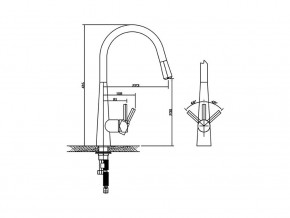 Смеситель Logic LM2181 Chrome в Озёрске - ozyorsk.mebel74.com | фото 2