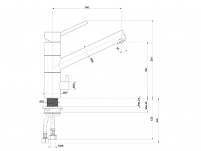 Смеситель Sprint Universal LM1391 в Озёрске - ozyorsk.mebel74.com | фото 2