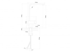 Смесители Florentina Сильвер в Озёрске - ozyorsk.mebel74.com | фото 3