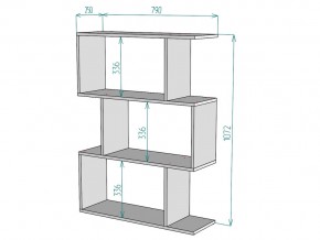 Стеллаж S53 в Озёрске - ozyorsk.mebel74.com | фото 3