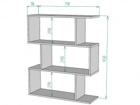 Стеллаж S55 в Озёрске - ozyorsk.mebel74.com | фото 3