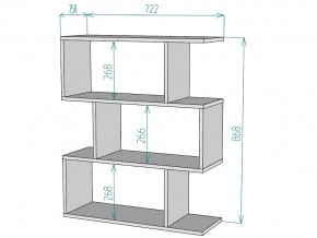 Стеллаж S60 в Озёрске - ozyorsk.mebel74.com | фото 3