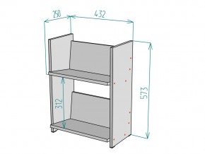 Стеллаж S70 в Озёрске - ozyorsk.mebel74.com | фото 3