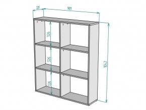 Стеллаж S87 в Озёрске - ozyorsk.mebel74.com | фото 3