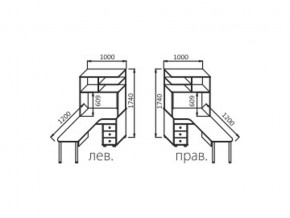 Стол для компьютера-2 СК-2 ЛДСП в Озёрске - ozyorsk.mebel74.com | фото 2