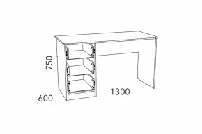 Стол письменный Фанк НМ 011.47-01 М2 в Озёрске - ozyorsk.mebel74.com | фото 3