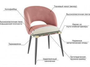 Стул Моли велюр синий в Озёрске - ozyorsk.mebel74.com | фото 2