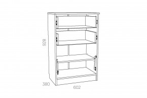 Тумба Оливия НМ 040.45 Х в Озёрске - ozyorsk.mebel74.com | фото 2