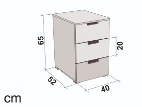 Тумба Svogen натура-белый в Озёрске - ozyorsk.mebel74.com | фото 2