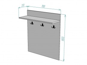 Вешалка Лофт V12 в Озёрске - ozyorsk.mebel74.com | фото 3