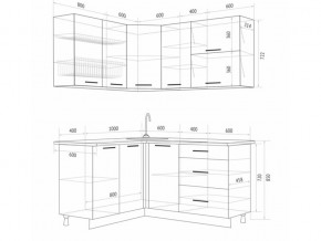 Угловой кухонный гарнитур Флоренс Грин в Озёрске - ozyorsk.mebel74.com | фото 5